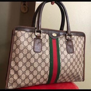 Gucci Ophidia Boston Vintage Web Bag Tote